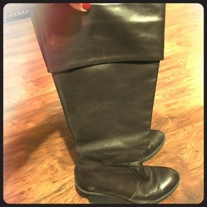Franco Sarto Wedge Brown boots